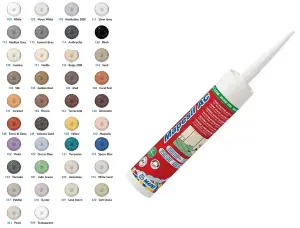 Mapei Mapesil Ac Mould Resistant Silicone 321 Pearl 310ml