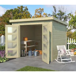 Lasita Osland Zambezi 4 Log Cabin - 2.5m x 2.5m - Storage Shed