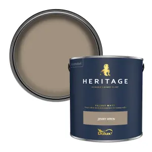 Dulux Trade Heritage Jenny Wren Velvet matt Wall paint, 2.5L