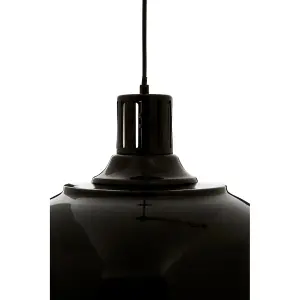 Interiors by Premier Brook Black Metal Pendant Light