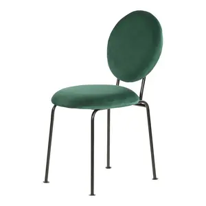 Medallion Upholstered Dining Chair Bootle Green