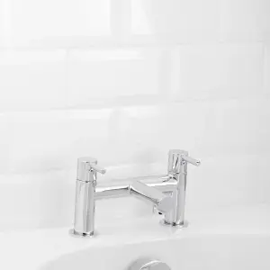 GoodHome Lazu Manual Bath Filler Tap