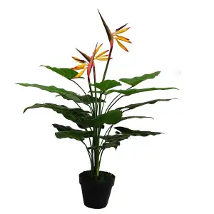 70cm Artificial Bird of Paradise Plant (Strelitzia) - Large