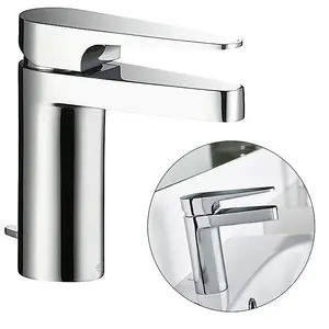 Mira Shower Precision 2.1817.004 Bath Tap + Monobloc Basin Tap Chrome 2.1817.001