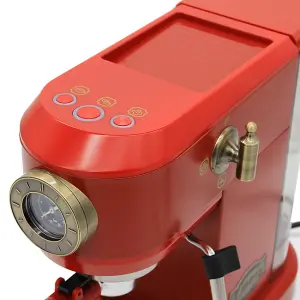 Empire Espresso Coffee Machine (Bordeaux Red)