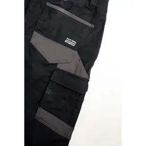 Hard Yakka - Raptor Cuffed Pant - Black - Trousers