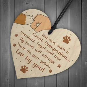 Special Memorial Gift For Dog Cat Memorial Pet Sign Keepsake Gift For Family Wood Heart