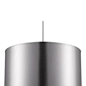 GoodHome Tectit Chrome effect Pendant Light shade (D)35cm