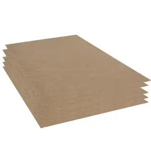 Pack of 5 Laser Compatible MDF Boards 600mm x 400mm x 2mm