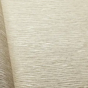 Plain Heavy Textured Luxury Thick Vinyl Wallpaper Metallic Shimmer Shine Quality FULL ROLL,RD470 Champagne