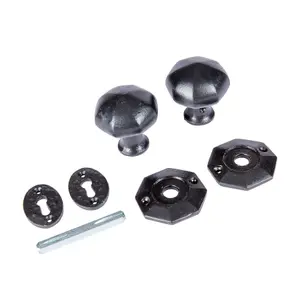 Hammer & Tongs - Octagonal Rim & Mortice Door Knob - W60mm