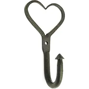 Castelion Wrought Iron Love Heart Hook