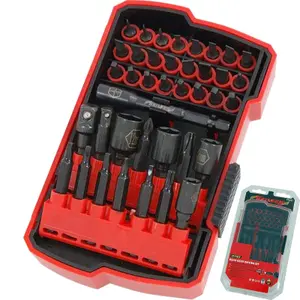 Neilsen 39pc Impact Screwdriver Bit Set PH PZ SL Torx 1/4" Drive Socket Bits