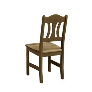 Kristel Solid Wood Dining Chair (Set of 2) Leach-coloured