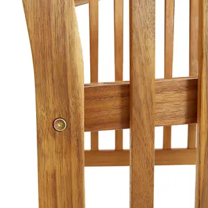 Berkfield Garden Chairs 2 pcs Solid Acacia Wood