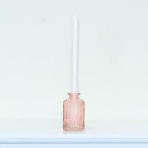 Melody Maison Small Rose Pink Glass Bottle Vase