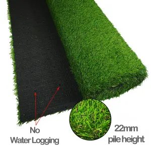 simpa Artificial Grass Roll - 4m x 1m / 13ft x 3.3ft