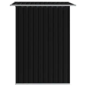 Berkfield Garden Storage Shed Anthracite Steel 204x132x186 cm