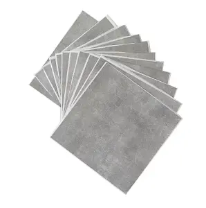 d-c-fix Concrete Grey Self Adhesive Vinyl Floor Tiles Pack of 22 (2sqm)