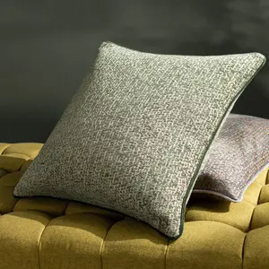 Anikha Square Throw Cushion Covers Light Green / Pillow Cover Only - No Insert