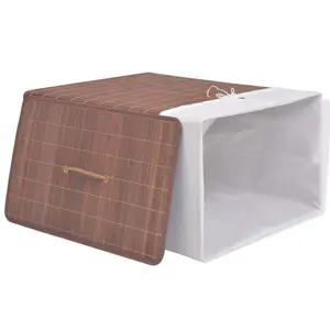 Laundry Hamper Natural / Rectangular / 40 x 30 x 60 cm