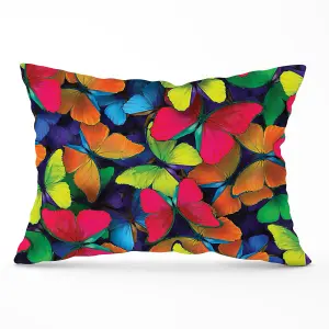 Rainbow Butterflies Cushions 33cm x 48cm