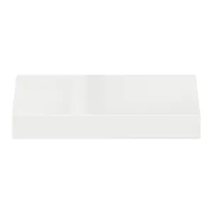 GoodHome Cusko Rectangular Floating shelf (L)30cm x (D)23.5cm