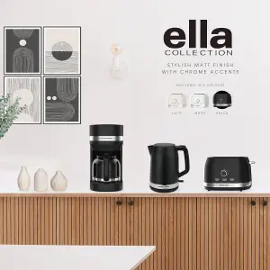 Hamilton Beach Ella Black Kitchen Bundle With Coffee