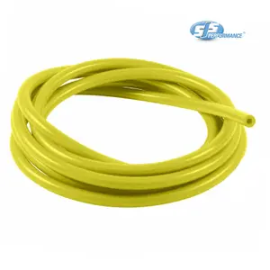 1 Metre Yellow Silicone Vacuum Hose/Turbo Rubber Tube Air Water Pipe 8mm