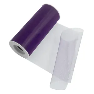 TULLE 23MX15CM - Trim: Tulle: 23m x 15cm: Plum - Occasions -- Bulk