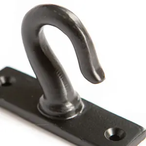 Hammer & Tongs - Hanging Hook - W20mm x H70mm - Black