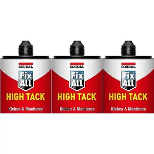 Soudal Fix All White High Tack Sealant Glue(101444) (Pack of 3)