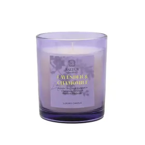 Scented Candle 135g Luxury Bottle Aromatherapy Lavender Chamomile Air Freshener