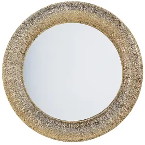 Wall Mirror CHANNAY Metal Gold