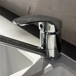 Liquida VS626CH Single Top Lever Kitchen Mixer Tap In Chrome