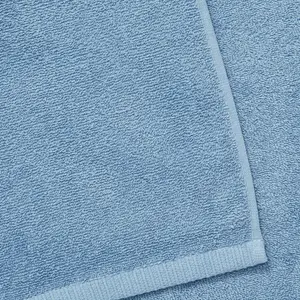 Quick Dry Cotton Bath Sheet (Set of 2) Blue