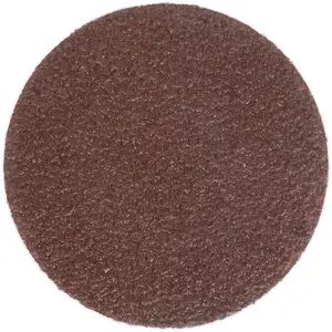 10 PACK - 50mm Quick Change Mini Sanding Discs - 60 Grit Aluminium Oxide Sheet