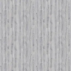 White Modern Wood Effect Anti-Slip Vinyl Flooring for Home, Shops, Offices, 4.0mm Thick Vinyl Sheet-2m(6'6") X 2m(6'6")-4m²