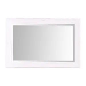 Andrews Flat Wall Mirror White Matte / 60cm x 90cm W