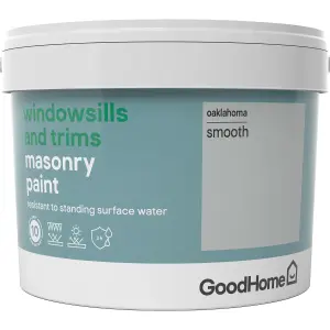 GoodHome Windowsills & trims Oaklahoma Smooth Matt Masonry paint, 2.5L