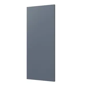 GoodHome Alisma Matt blue Slab Highline Cabinet door (W)300mm (H)715mm (T)18mm