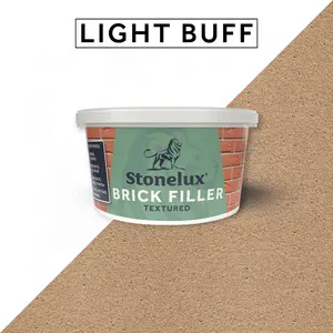 Stonelux Brick Repair Filler 0.3kg Light Buff Brick Effect Filler