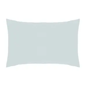 Belledorm Easycare Percale Housewife Pillowcase Duck Egg Blue (One Size)