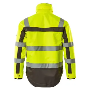 Mascot Safe Compete Teresina Winter Jacket (Hi-Vis Yellow/Anthracite)  (Medium)