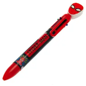 Spider-Man Multicoloured Pen Red (One Size)