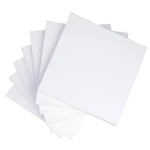 20 x White Rigid Polystyrene Foam Sheets 1000x500x25mm Thick EPS70 SDN Slab Insulation Boards