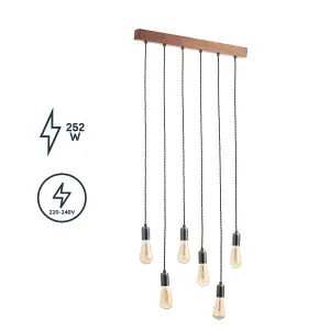 Inlight Deimos Natural E27 Pendant set