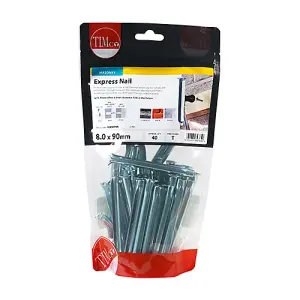 Timco - Express Nails - Zinc (Size 8.0 x 90 - 45 Pieces)