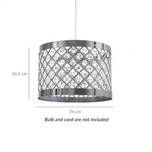 Innoteck Acrylic Moda Sparkly Ceiling Pendant Shade