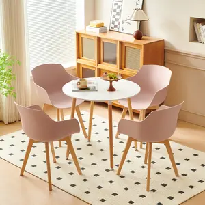 Neve Dining Armchair (Set of 4) Pink